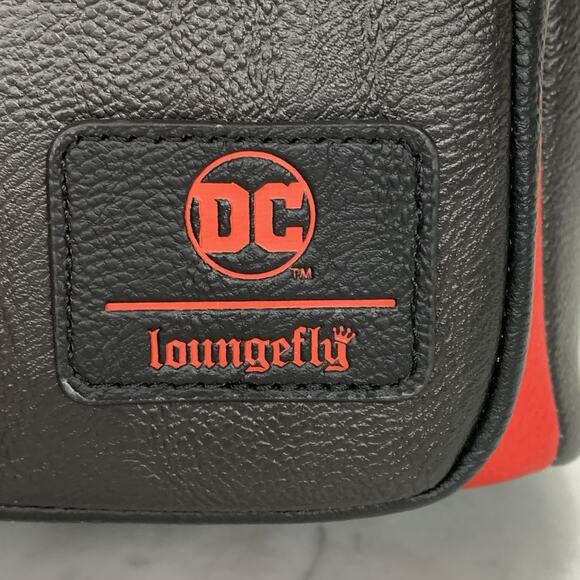 LOUNGEFLY Harley Quinn Backpack Joker Girl GameStop Excl 30th Anniversary NWT - Picture 8 of 10